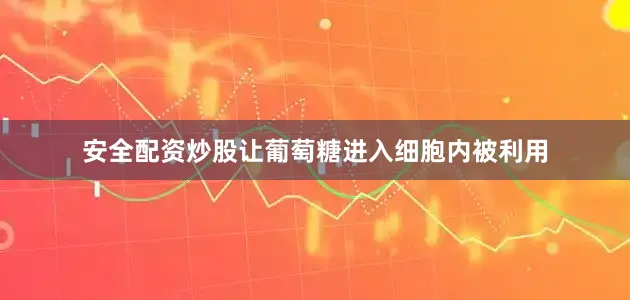 安全配资炒股让葡萄糖进入细胞内被利用